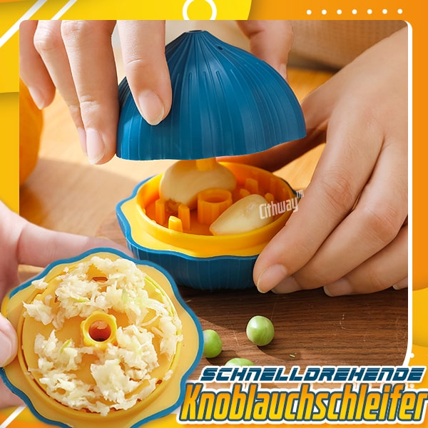 Cithway™ Schnelldreher-Knoblauchschleifer
