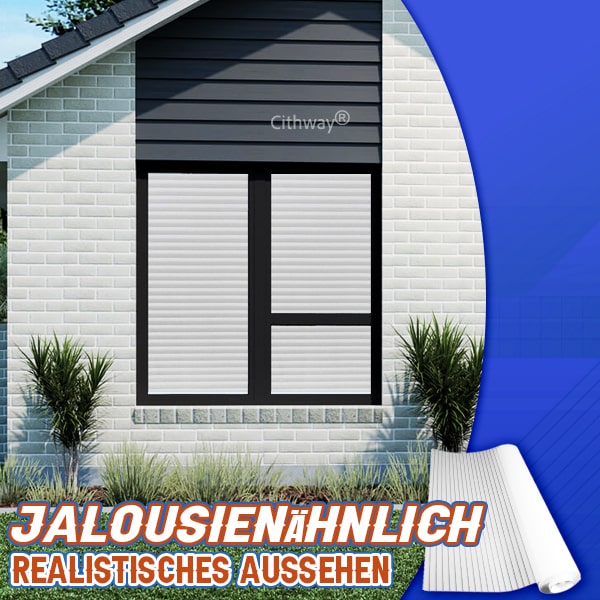 🔥Heißer Verkauf🔥 Cithway® Einweg-Imitat Jalousien Privatsphäre Fensterabdeckung