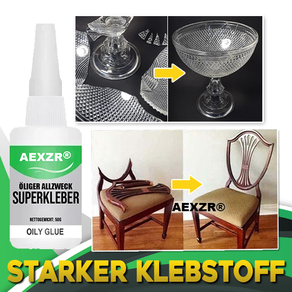 Aexzr® Schnell klebender öliger Allzweck-Superkleber