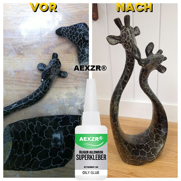 Aexzr® Schnell klebender öliger Allzweck-Superkleber
