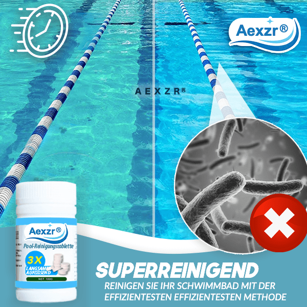 Aexzr® Pool-Reinigungstablette (100 PCS)