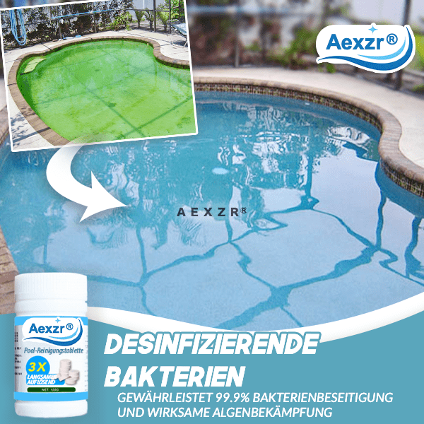 Aexzr® Pool-Reinigungstablette (100 PCS)