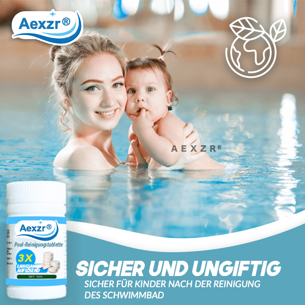 Aexzr® Pool-Reinigungstablette (100 PCS)